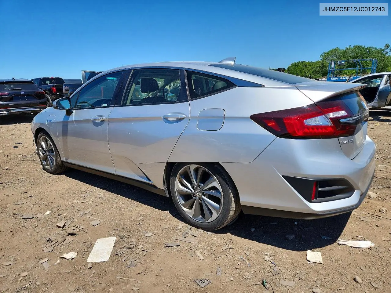 2018 Honda Clarity VIN: JHMZC5F12JC012743 Lot: 55552656