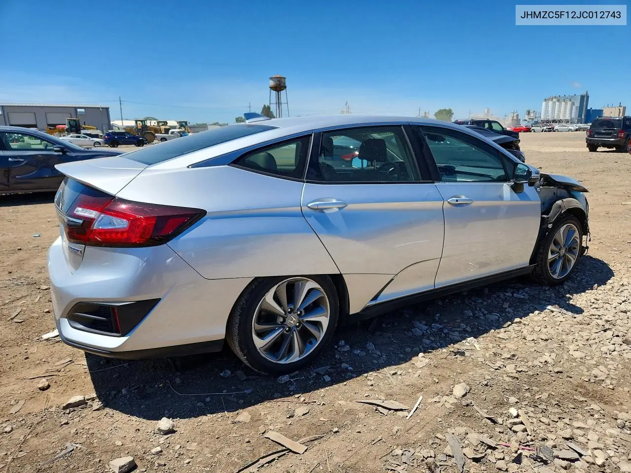 2018 Honda Clarity VIN: JHMZC5F12JC012743 Lot: 55552656