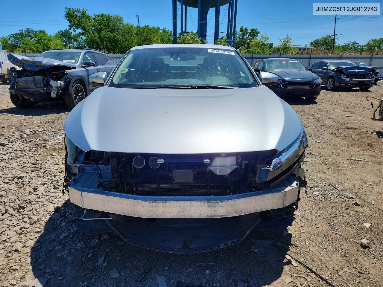 2018 Honda Clarity VIN: JHMZC5F12JC012743 Lot: 55552656