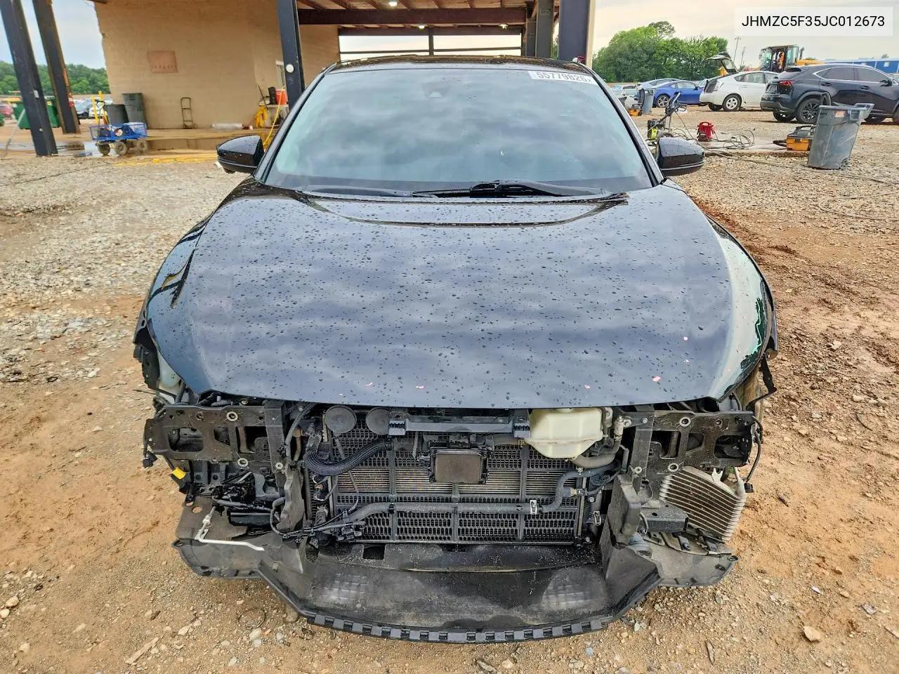2018 Honda Clarity Touring VIN: JHMZC5F35JC012673 Lot: 55779826