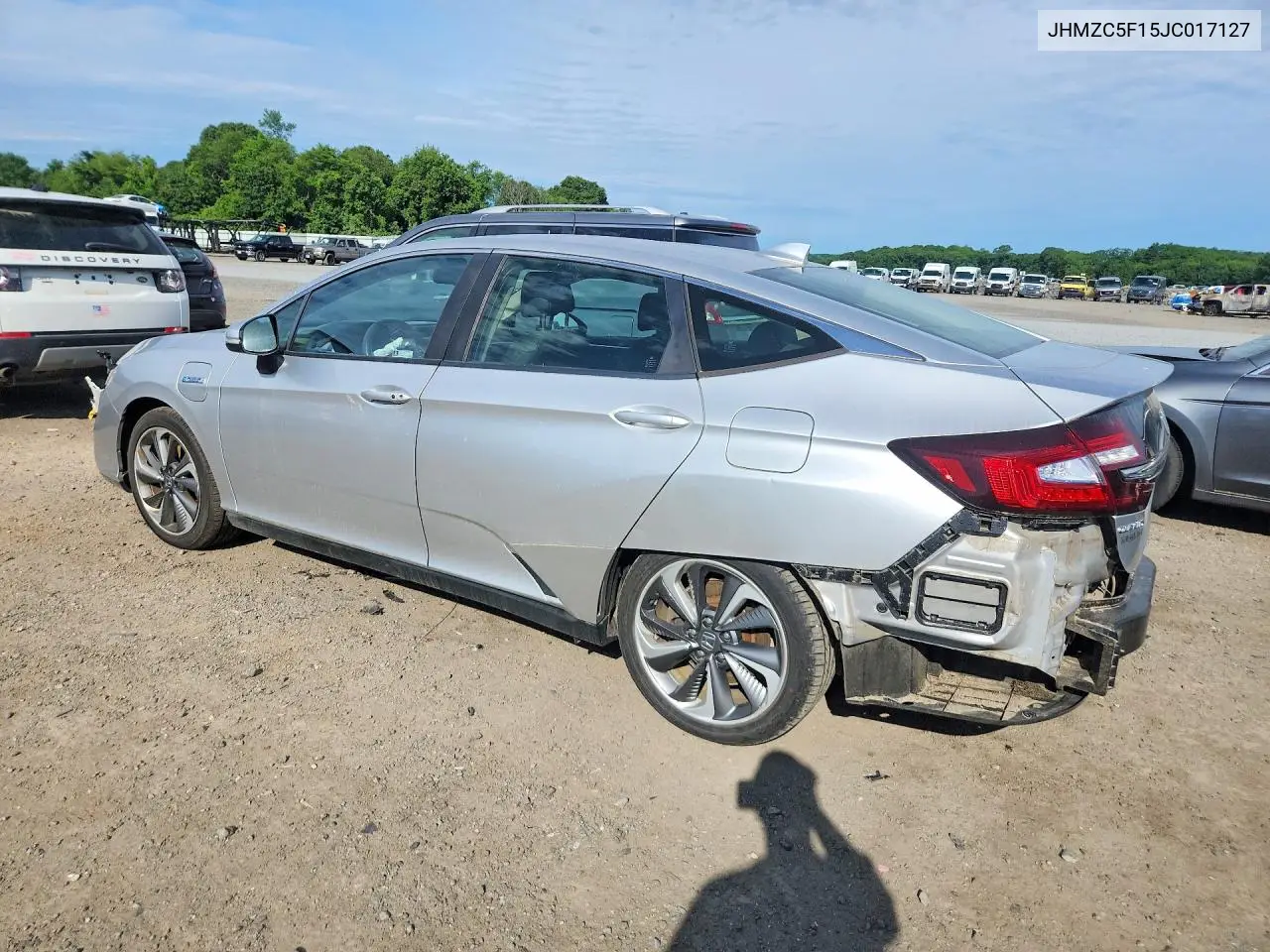 2018 Honda Clarity VIN: JHMZC5F15JC017127 Lot: 56035786