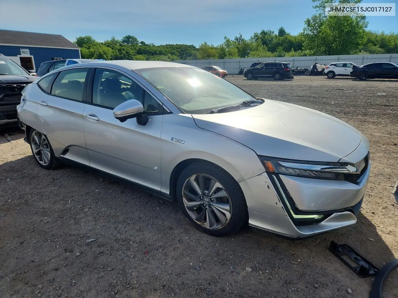 2018 Honda Clarity VIN: JHMZC5F15JC017127 Lot: 56035786