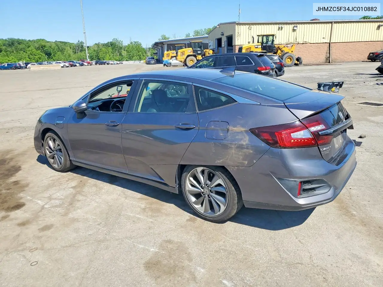 2018 Honda Clarity Touring VIN: JHMZC5F34JC010882 Lot: 56052336