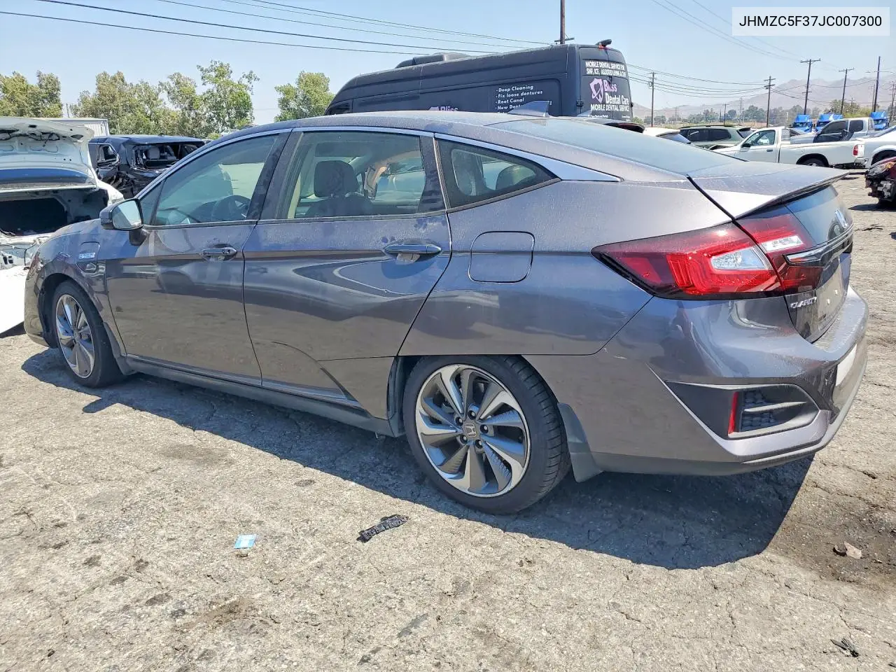 2018 Honda Clarity Touring VIN: JHMZC5F37JC007300 Lot: 56262506