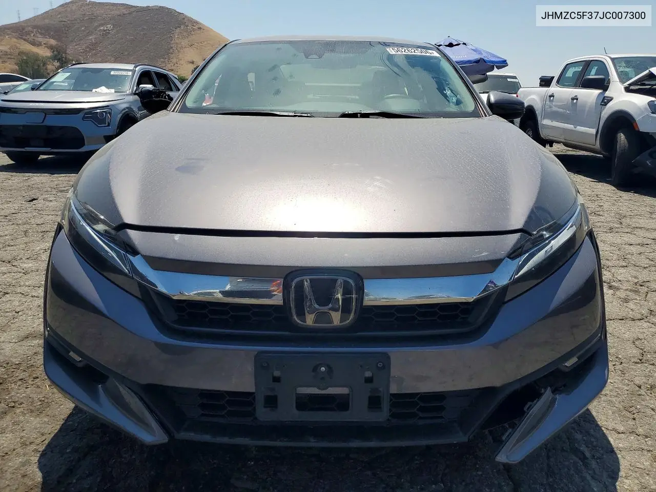 2018 Honda Clarity Touring VIN: JHMZC5F37JC007300 Lot: 56262506
