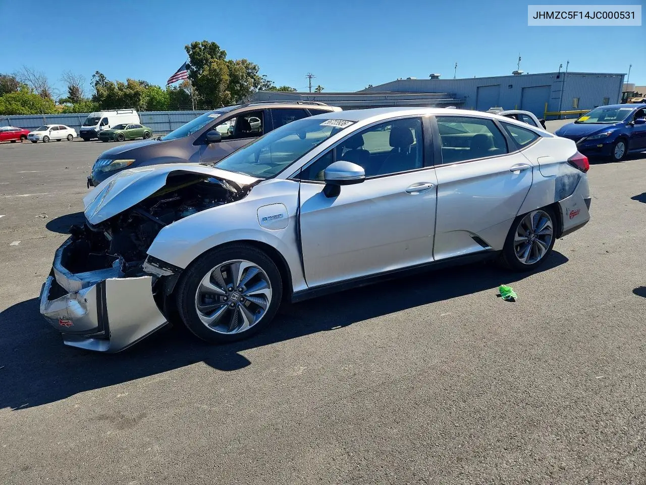 2018 Honda Clarity VIN: JHMZC5F14JC000531 Lot: 56723936