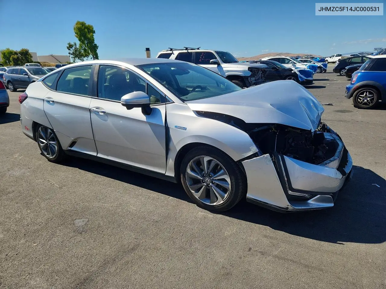 2018 Honda Clarity VIN: JHMZC5F14JC000531 Lot: 56723936