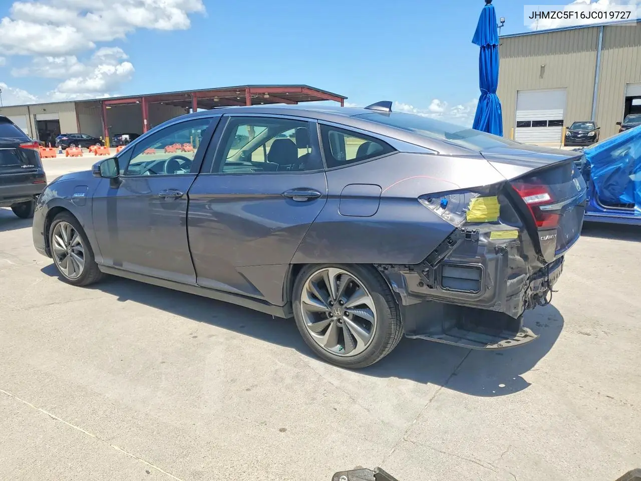 2018 Honda Clarity VIN: JHMZC5F16JC019727 Lot: 56749296