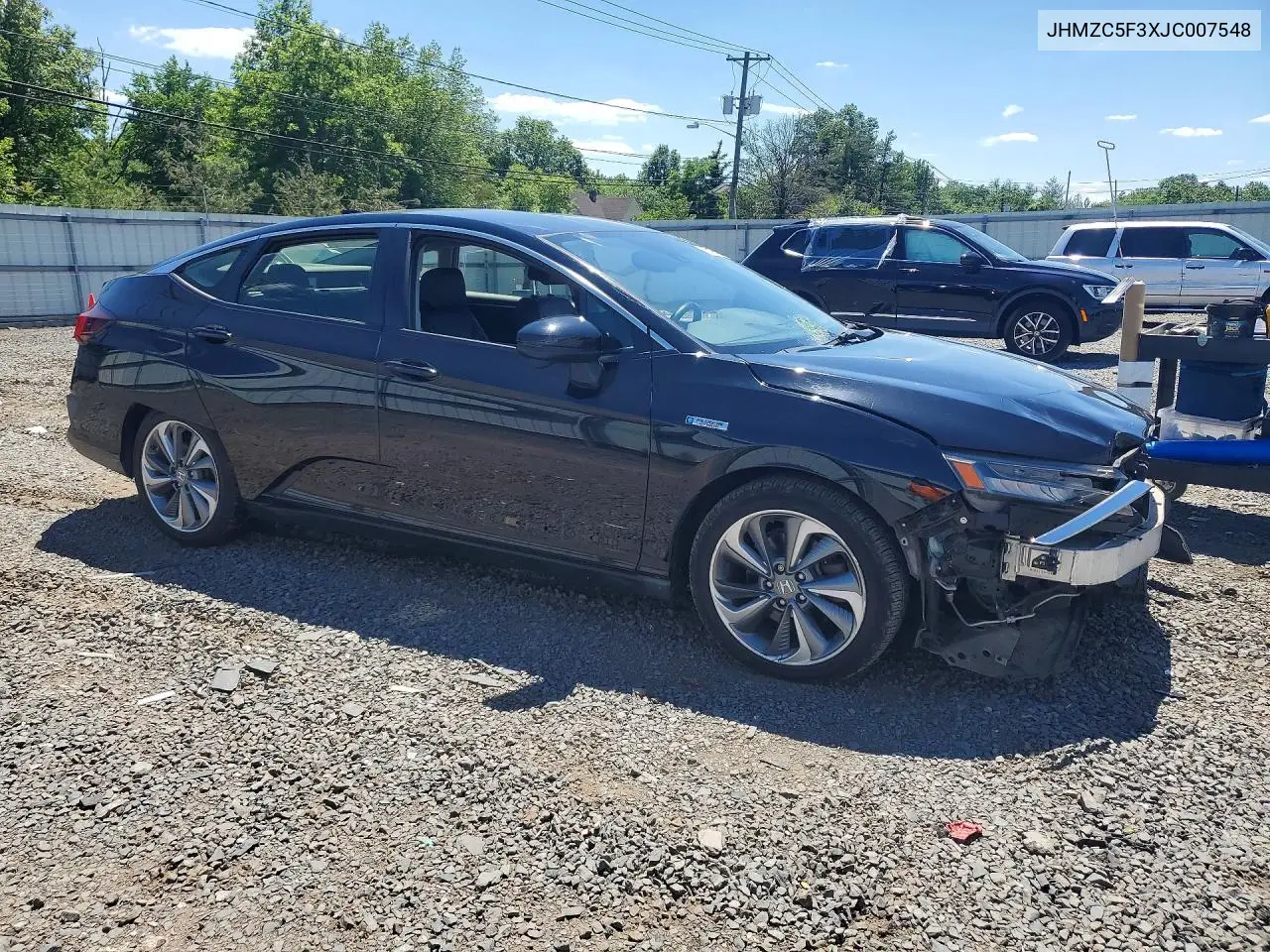 2018 Honda Clarity Touring VIN: JHMZC5F3XJC007548 Lot: 57407426