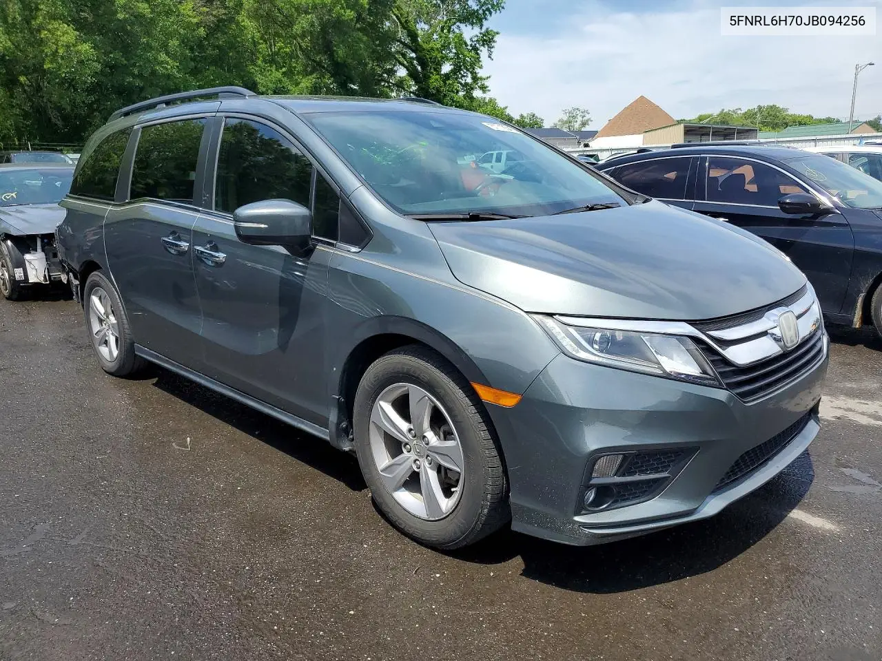 2018 Honda Odyssey Exl VIN: 5FNRL6H70JB094256 Lot: 57719346