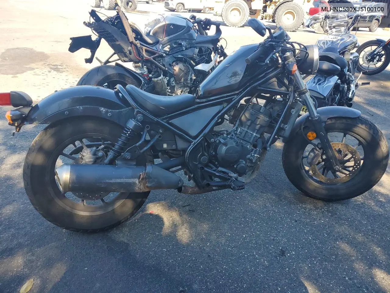 2018 Honda Cmx300 VIN: MLHNC530XJ5100100 Lot: 58178036