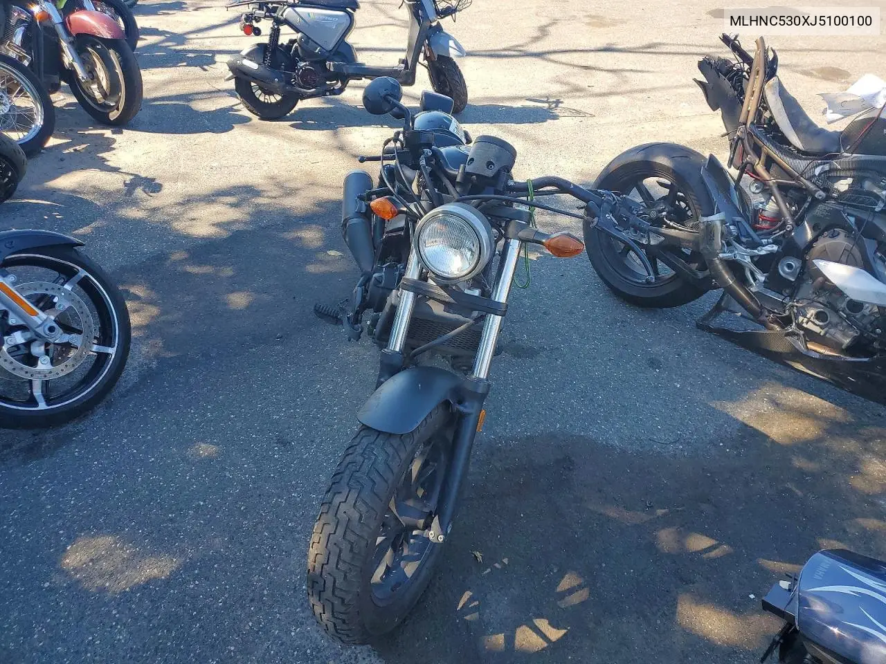 2018 Honda Cmx300 VIN: MLHNC530XJ5100100 Lot: 58178036