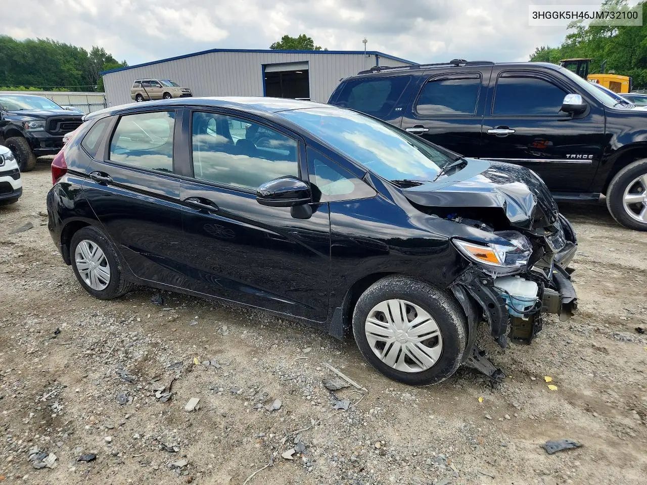 2018 Honda Fit Lx VIN: 3HGGK5H46JM732100 Lot: 58574726
