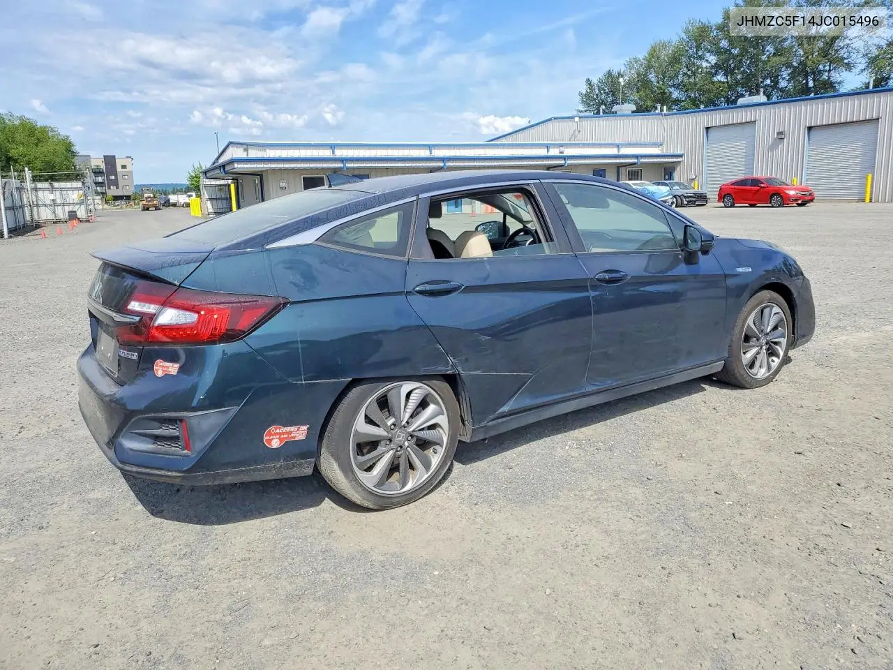2018 Honda Clarity VIN: JHMZC5F14JC015496 Lot: 58577356