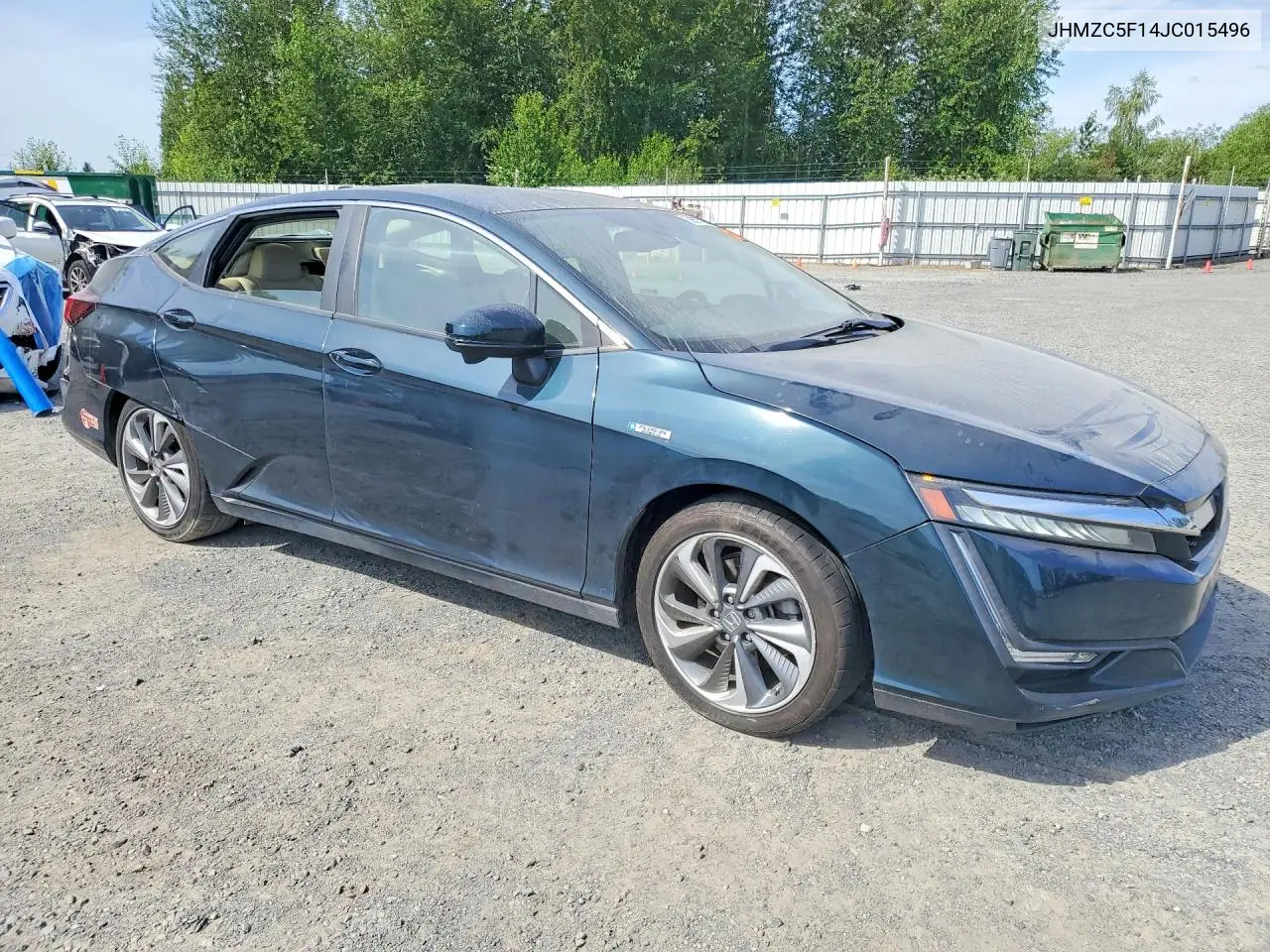 2018 Honda Clarity VIN: JHMZC5F14JC015496 Lot: 58577356
