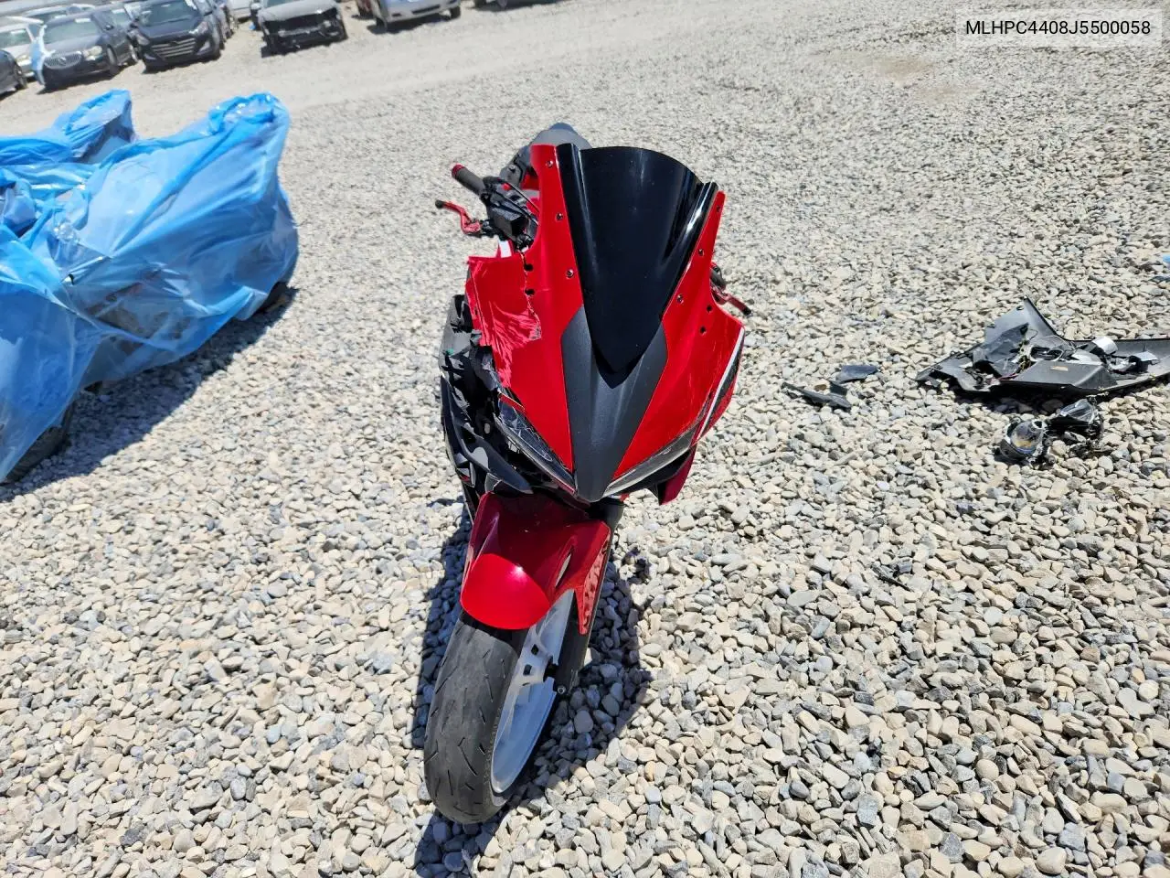 2018 Honda Cbr500 Ra-Abs VIN: MLHPC4408J5500058 Lot: 59009996