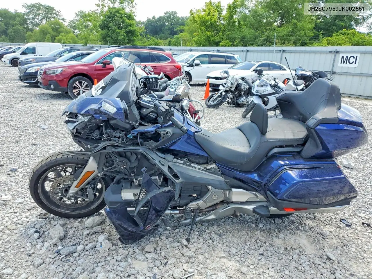 2018 Honda Gl1800 D VIN: JH2SC7959JK002561 Lot: 59379066