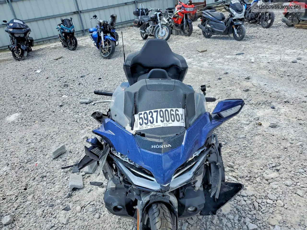 2018 Honda Gl1800 D VIN: JH2SC7959JK002561 Lot: 59379066