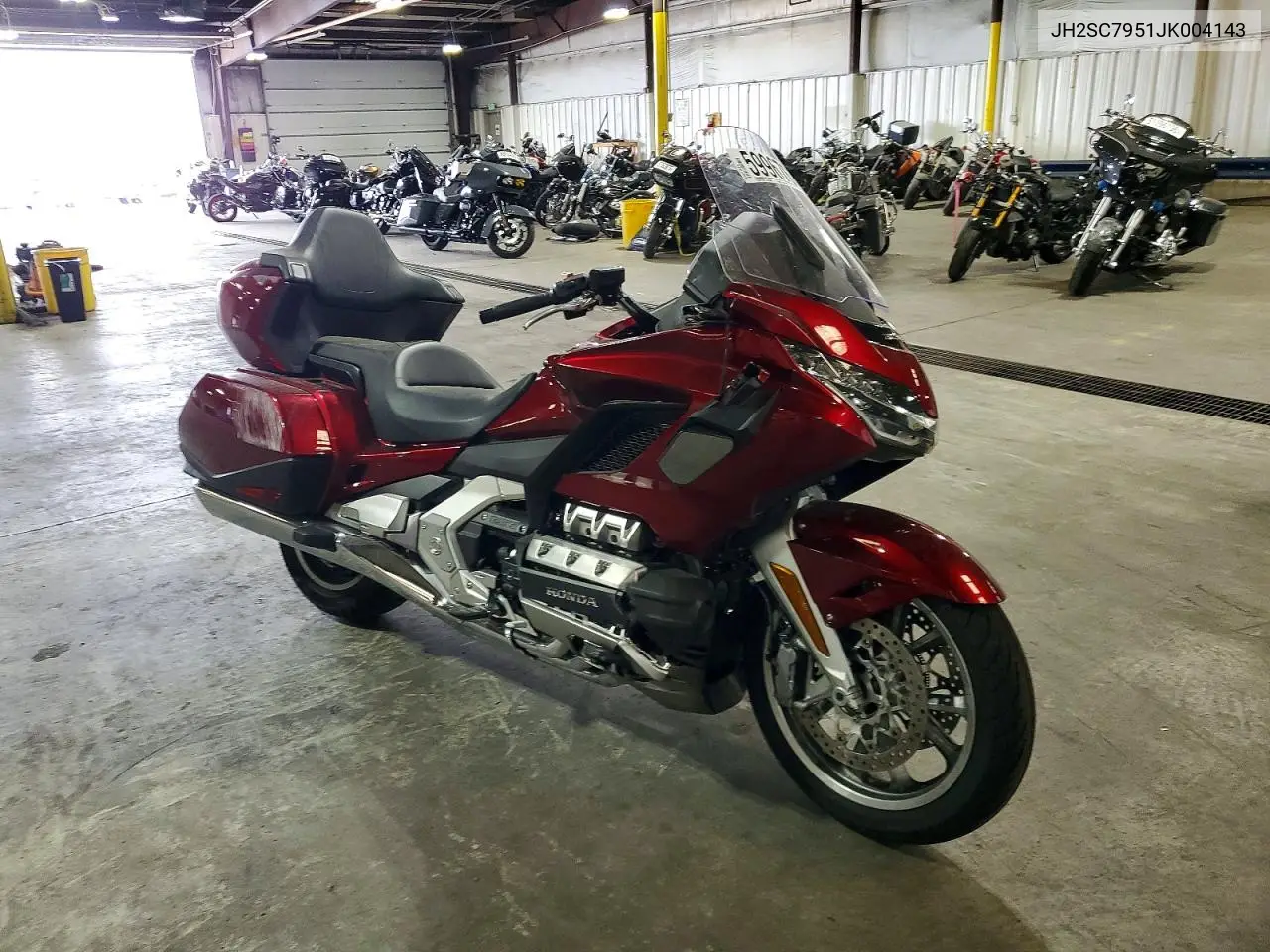 2018 Honda Gl1800 D VIN: JH2SC7951JK004143 Lot: 59967676