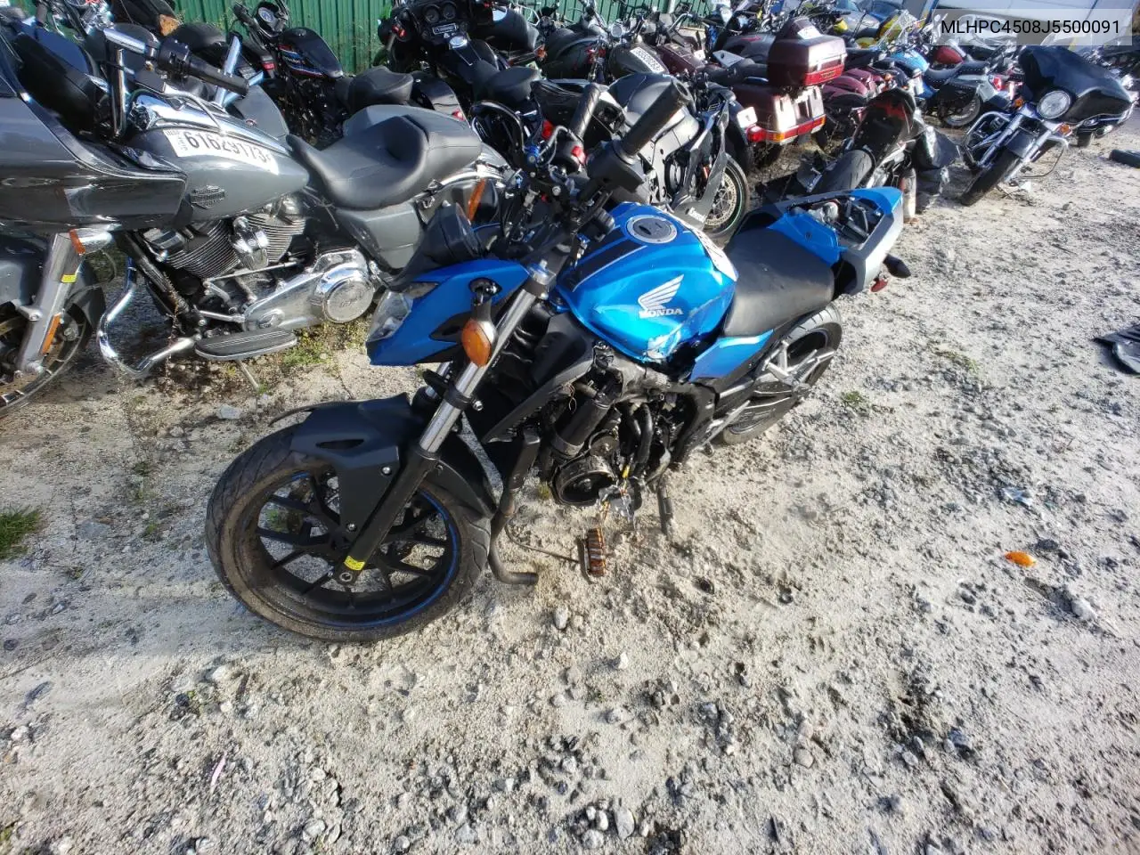 2018 Honda Cb500 Fa - Abs Fa - Abs VIN: MLHPC4508J5500091 Lot: 72814383