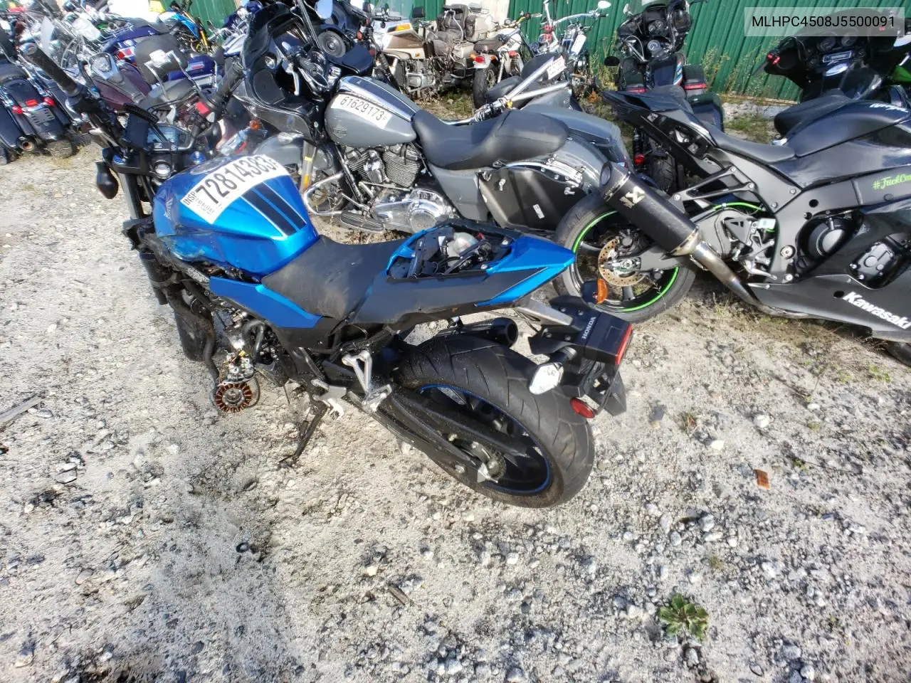 2018 Honda Cb500 Fa - Abs Fa - Abs VIN: MLHPC4508J5500091 Lot: 72814383