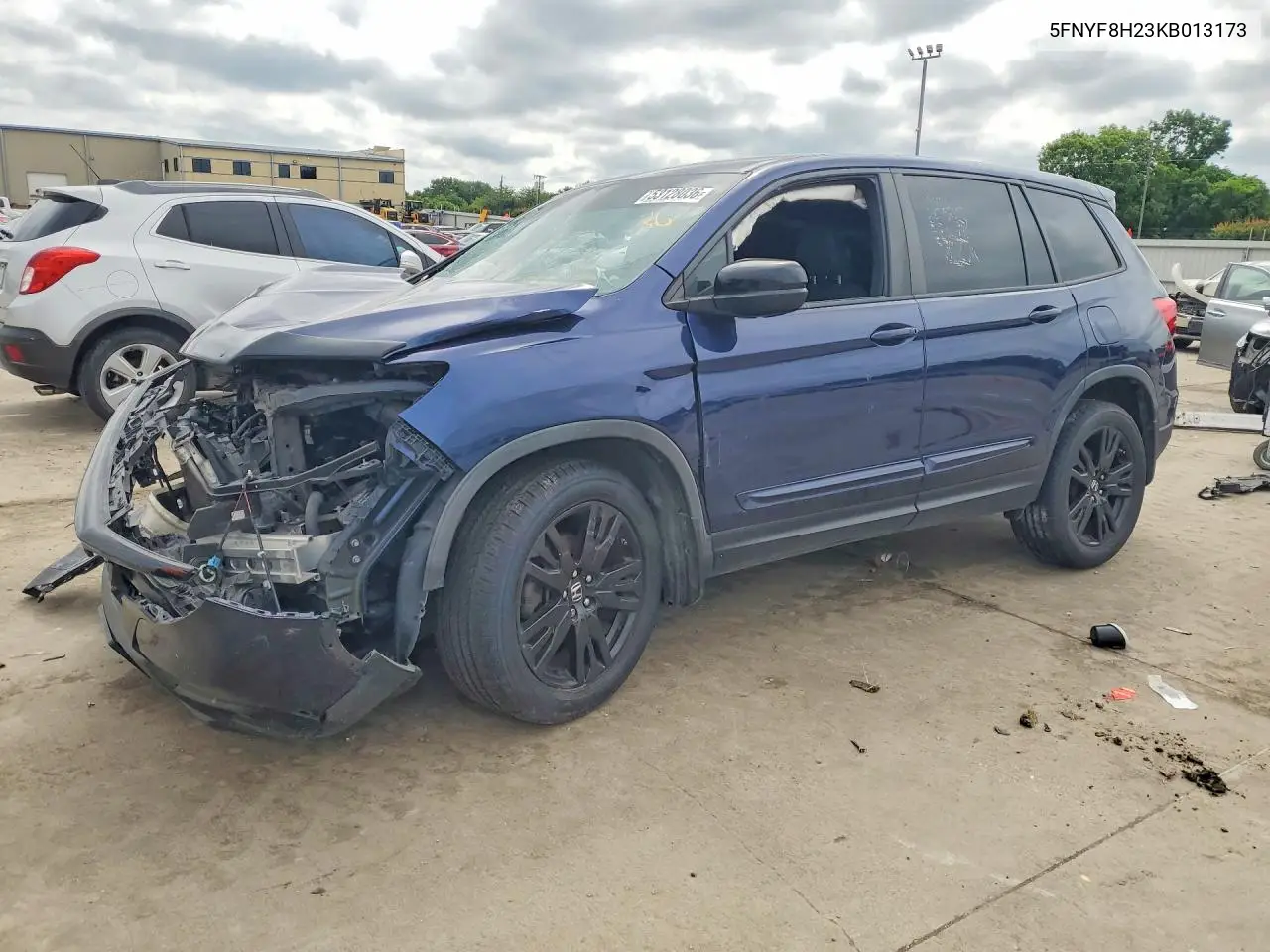 2019 Honda Passport VIN: 5FNYF8H23KB013173 Lot: 53128036
