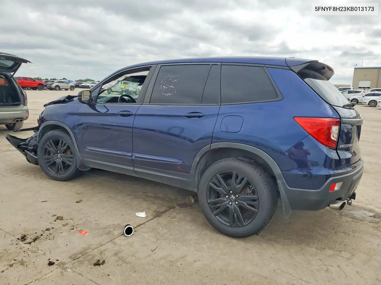 2019 Honda Passport VIN: 5FNYF8H23KB013173 Lot: 53128036