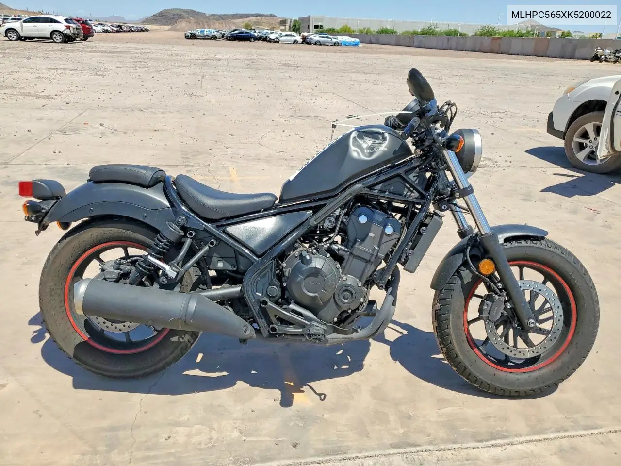 2019 Honda Cmx500 A VIN: MLHPC565XK5200022 Lot: 54717586