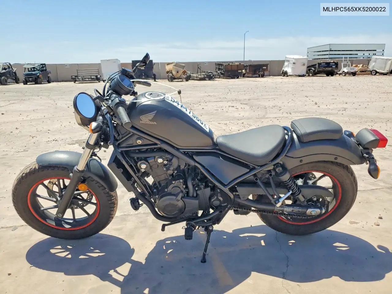 2019 Honda Cmx500 A VIN: MLHPC565XK5200022 Lot: 54717586