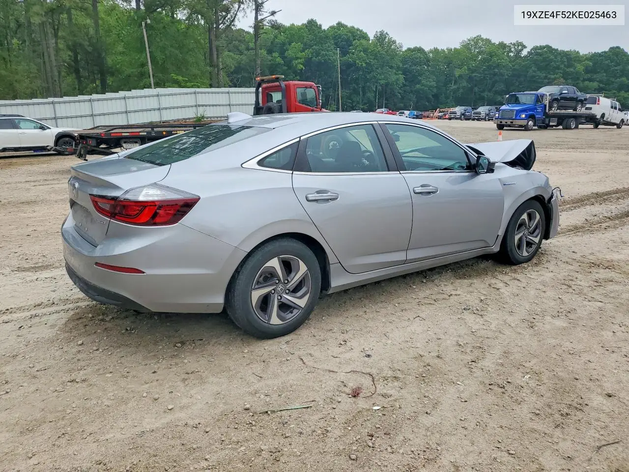 2019 Honda Insight Ex VIN: 19XZE4F52KE025463 Lot: 54808926