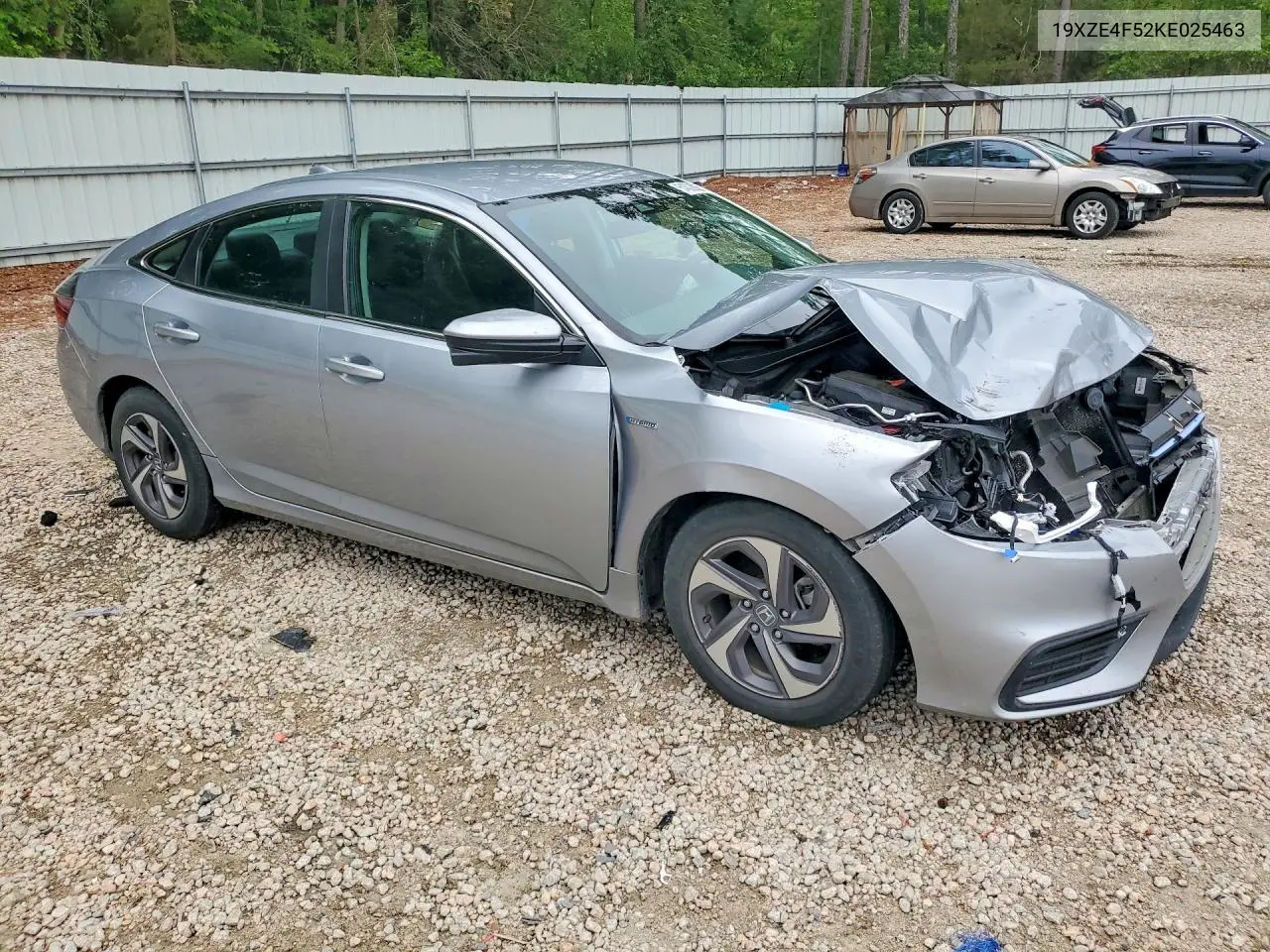 2019 Honda Insight Ex VIN: 19XZE4F52KE025463 Lot: 54808926