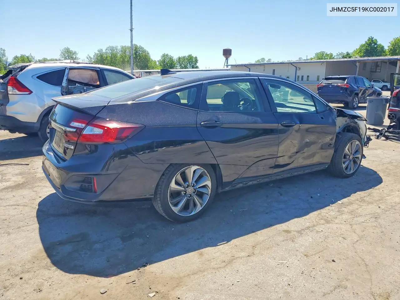 2019 Honda Clarity VIN: JHMZC5F19KC002017 Lot: 54999586