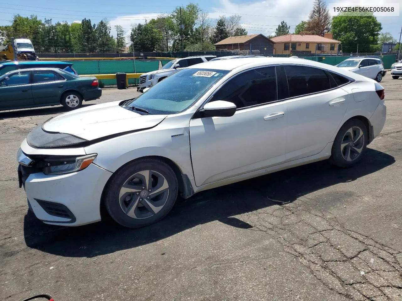 2019 Honda Insight Ex VIN: 19XZE4F56KE005068 Lot: 55035056
