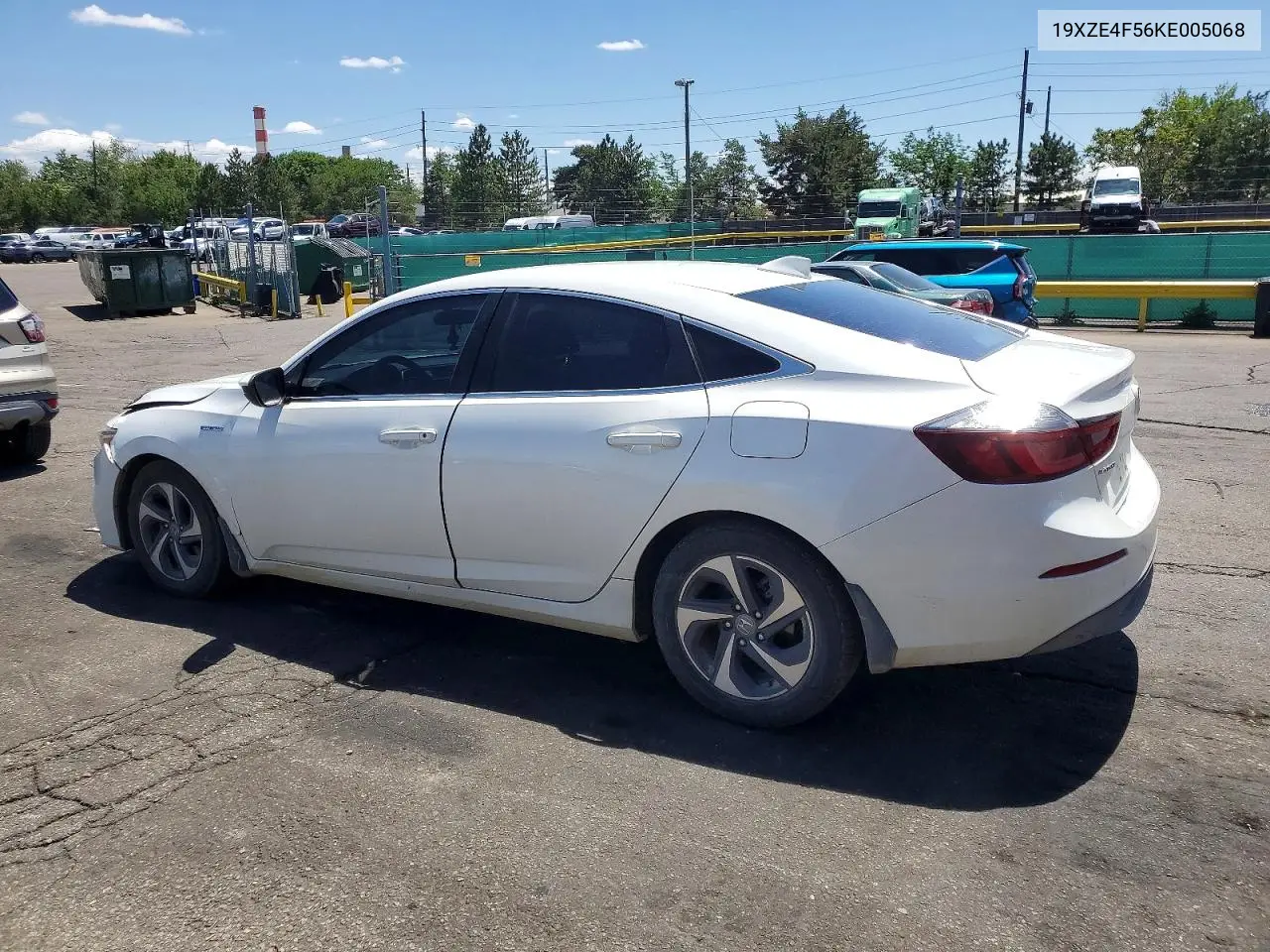 2019 Honda Insight Ex VIN: 19XZE4F56KE005068 Lot: 55035056