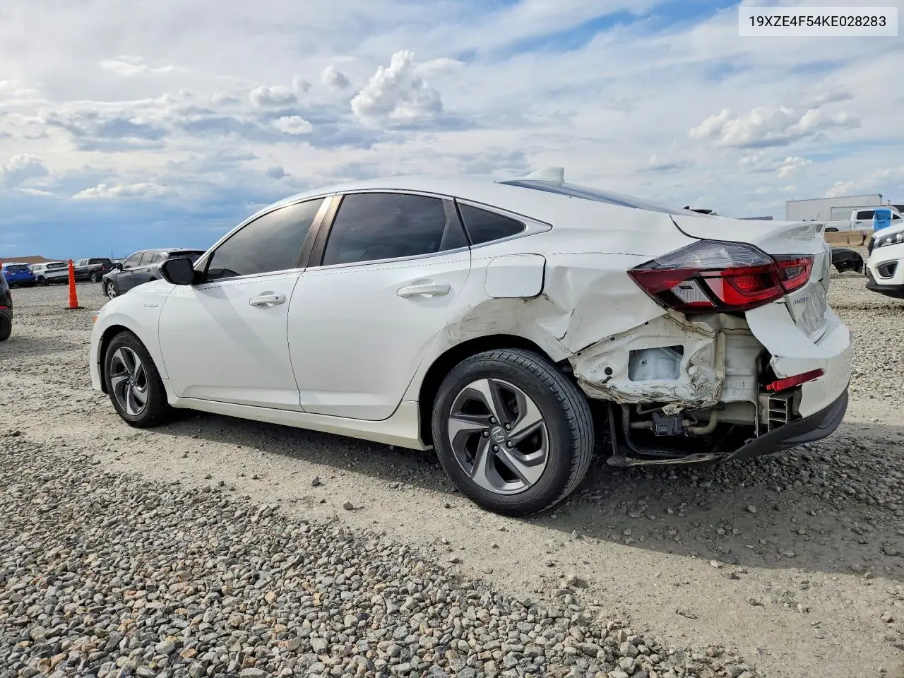 2019 Honda Insight Ex VIN: 19XZE4F54KE028283 Lot: 55045716