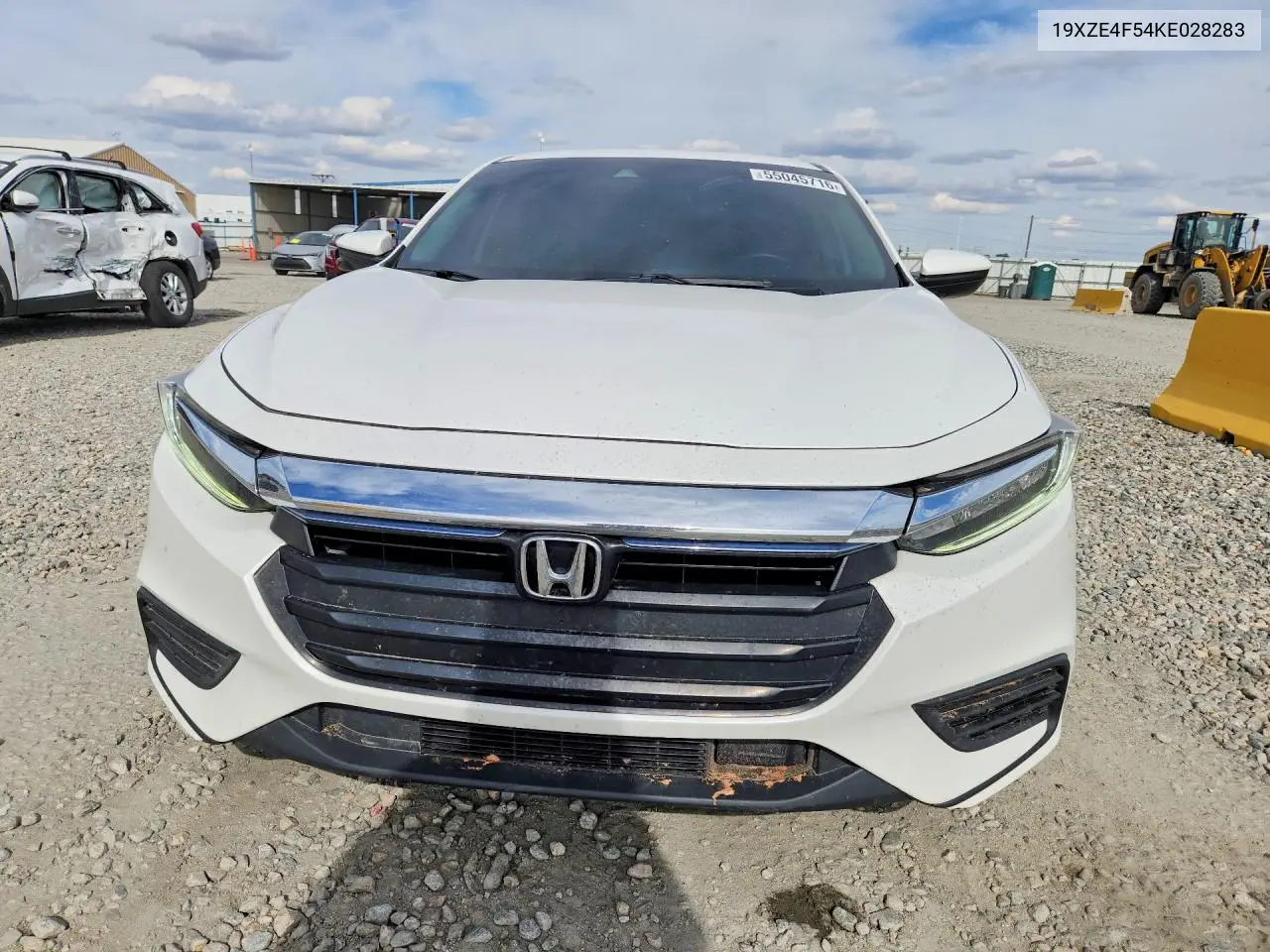 2019 Honda Insight Ex VIN: 19XZE4F54KE028283 Lot: 55045716