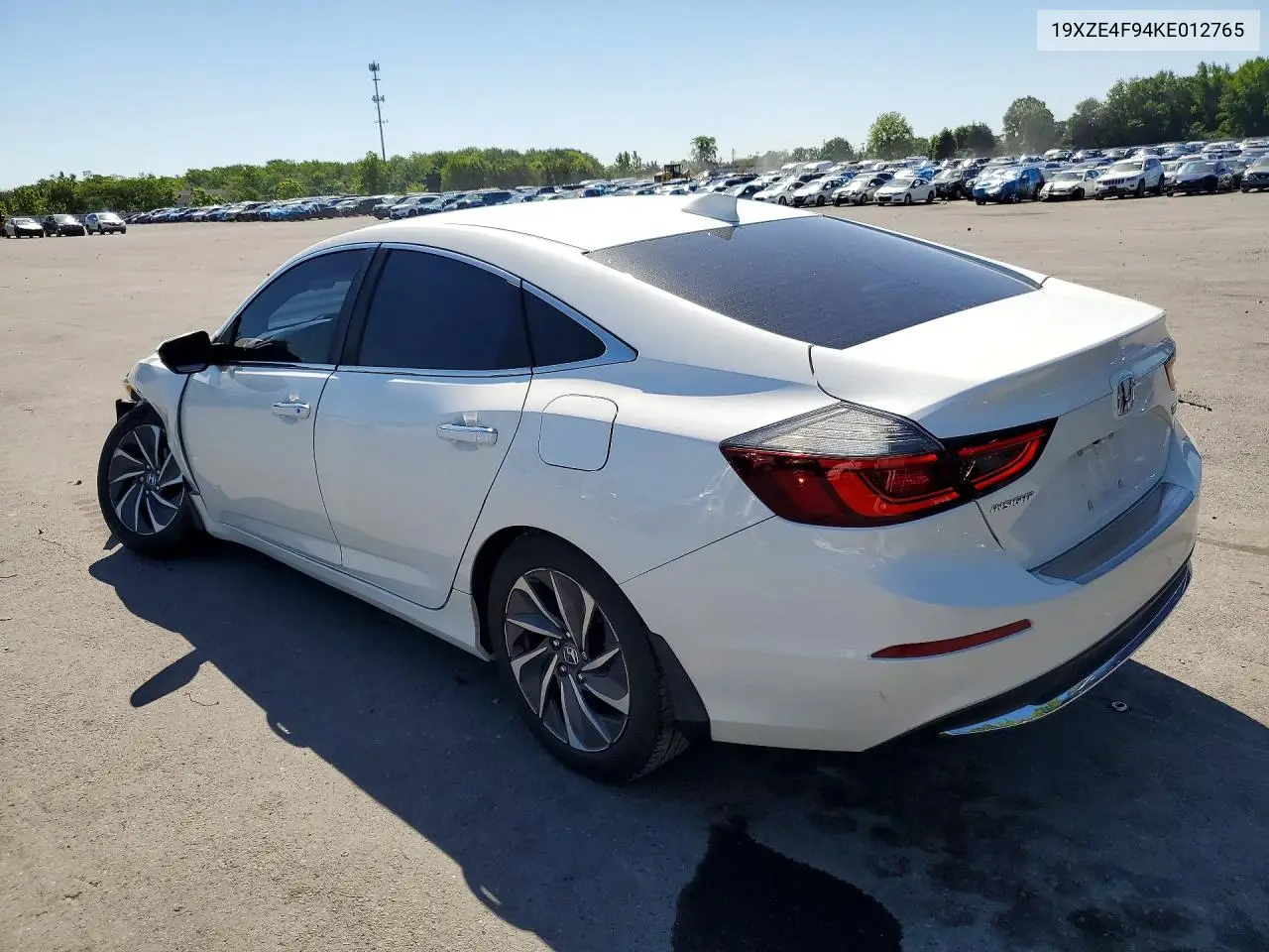 2019 Honda Insight Touring VIN: 19XZE4F94KE012765 Lot: 55183676