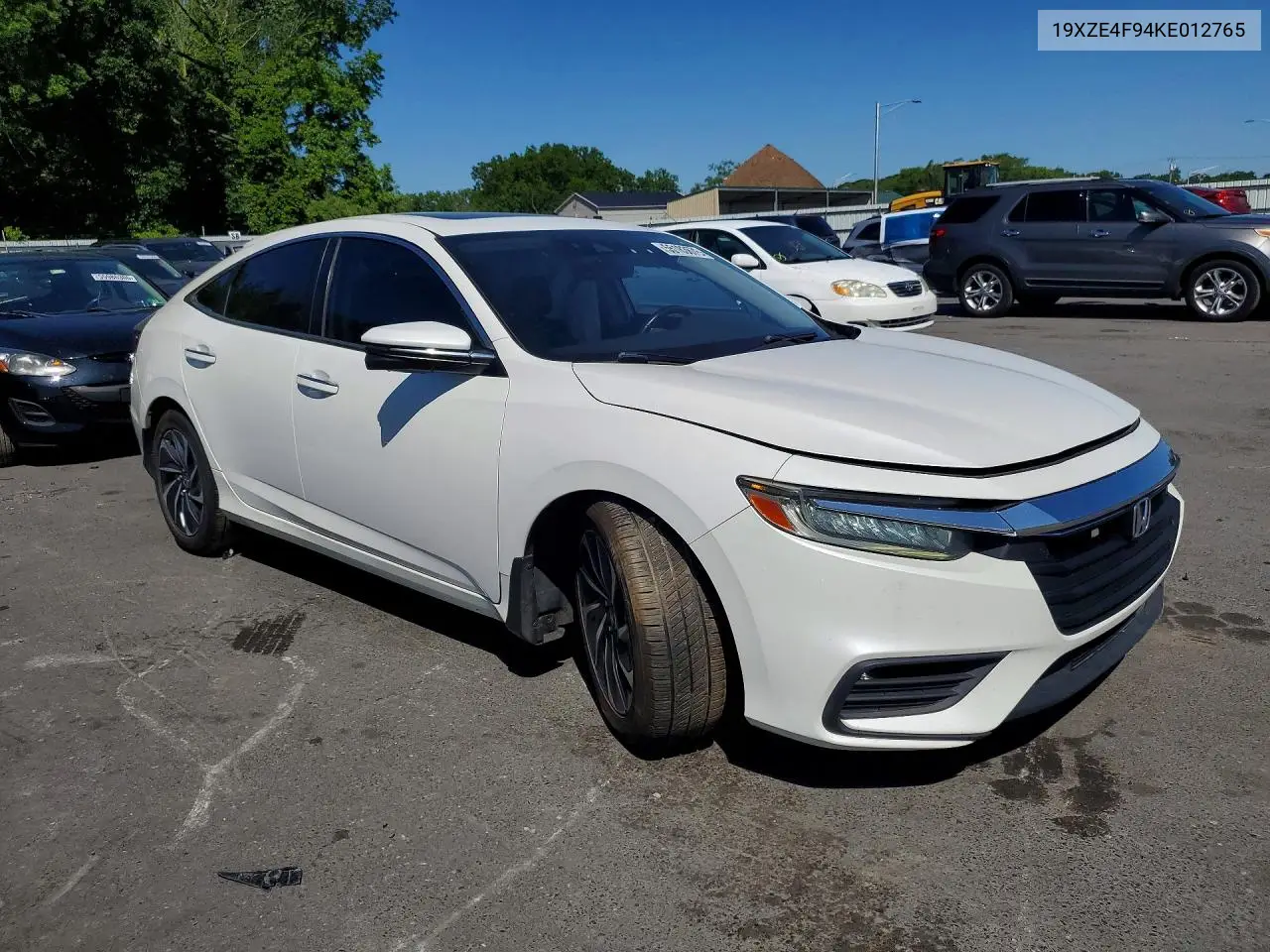 2019 Honda Insight Touring VIN: 19XZE4F94KE012765 Lot: 55183676