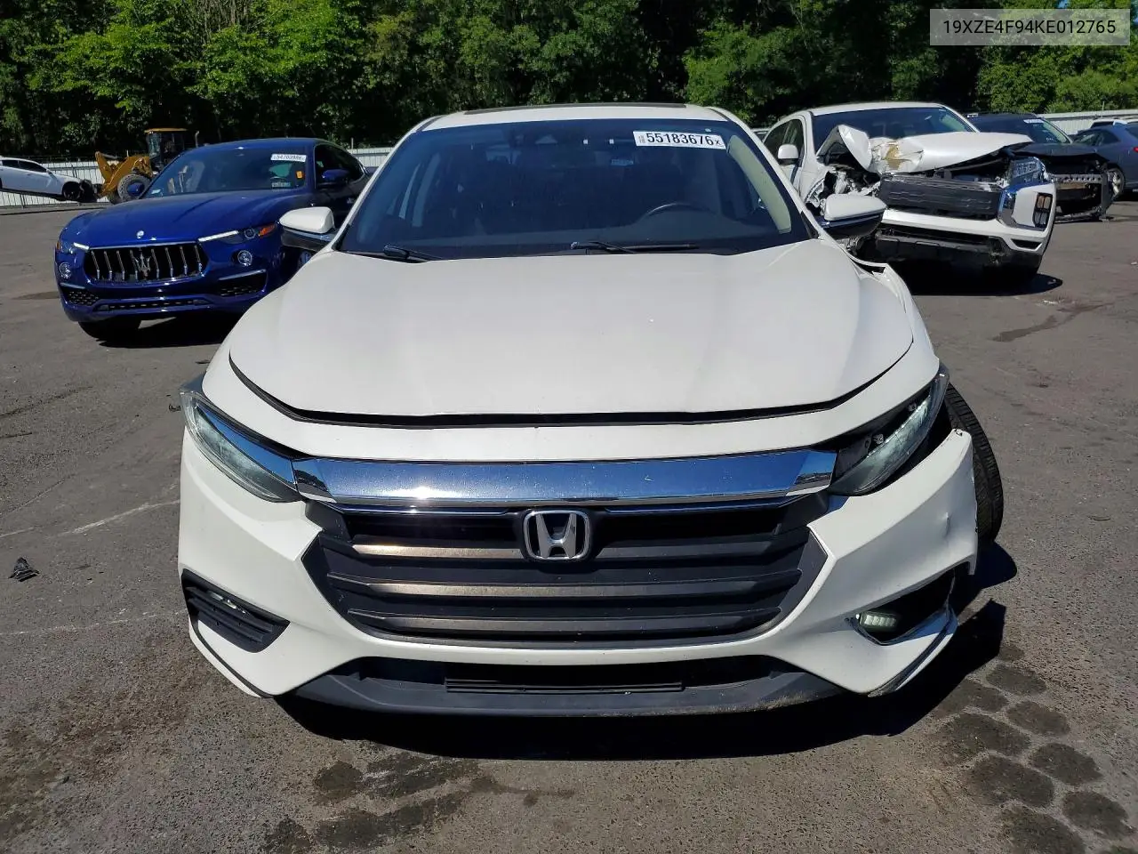 2019 Honda Insight Touring VIN: 19XZE4F94KE012765 Lot: 55183676
