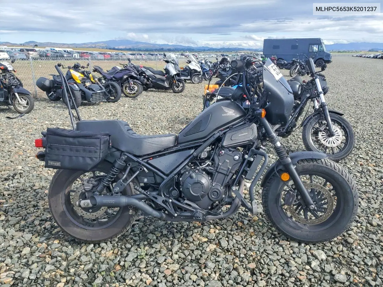 2019 Honda Cmx500 A VIN: MLHPC5653K5201237 Lot: 55211346