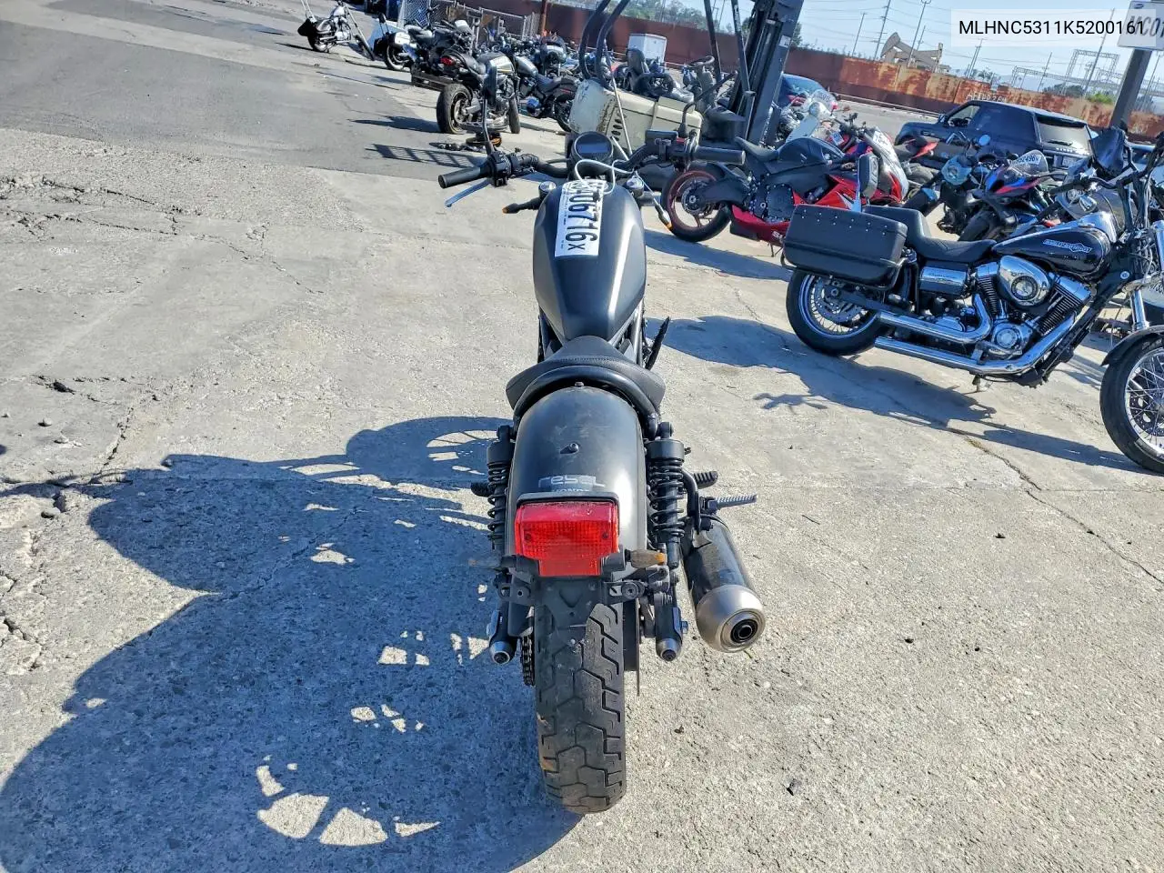 2019 Honda Cmx300 VIN: MLHNC5311K5200161 Lot: 55406716