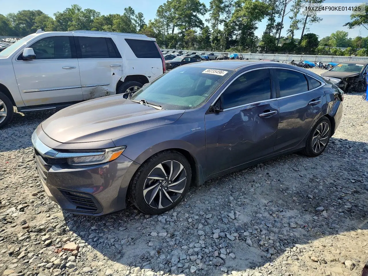 2019 Honda Insight Touring VIN: 19XZE4F90KE014125 Lot: 56235496