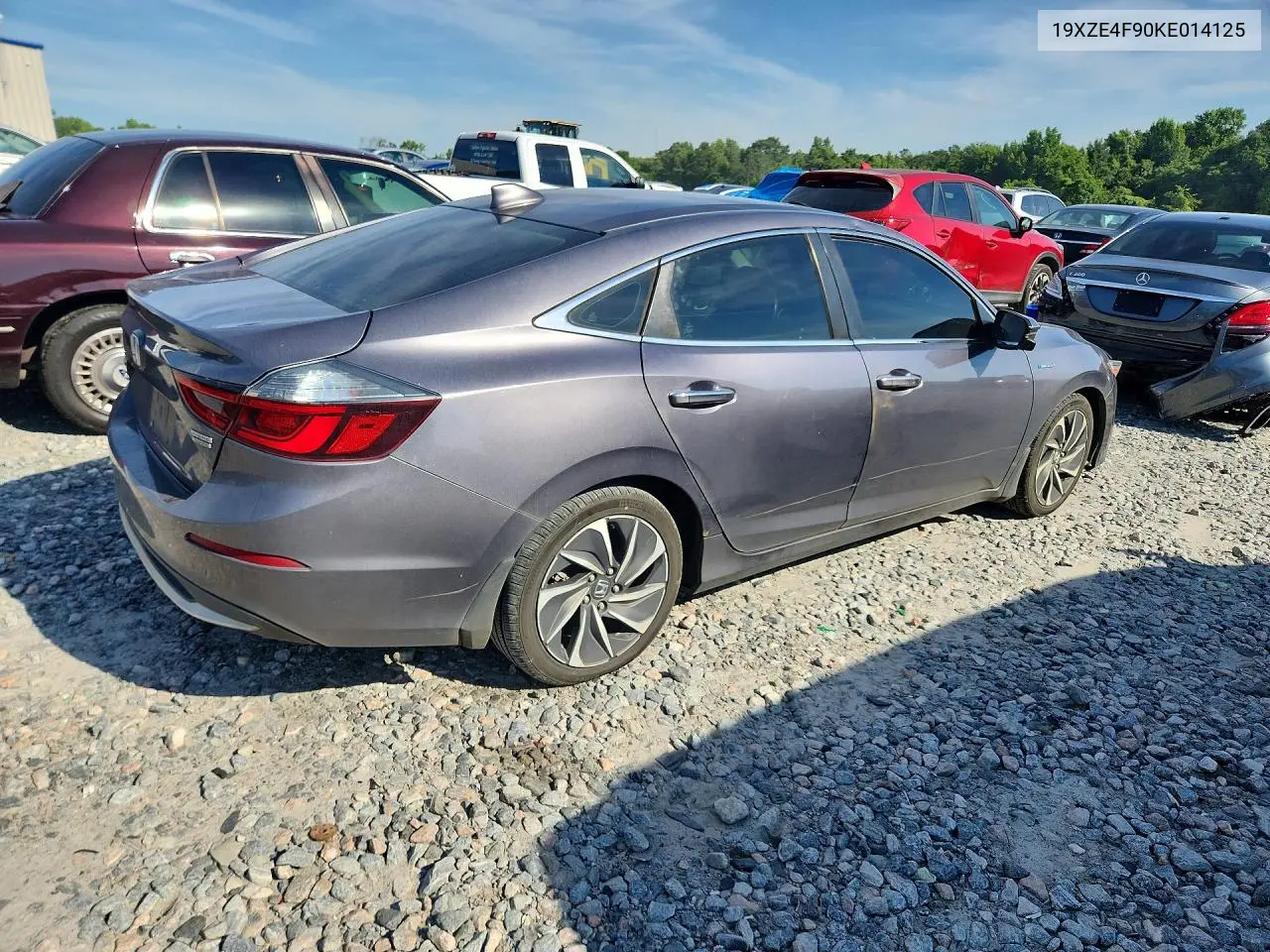 2019 Honda Insight Touring VIN: 19XZE4F90KE014125 Lot: 56235496