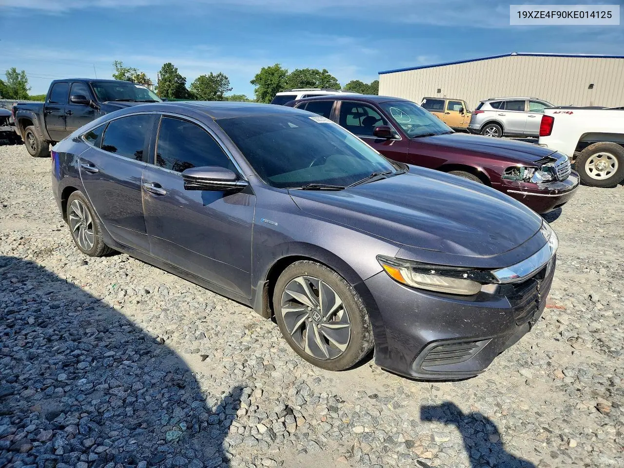 2019 Honda Insight Touring VIN: 19XZE4F90KE014125 Lot: 56235496
