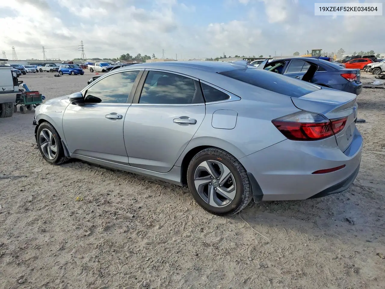 2019 Honda Insight Ex VIN: 19XZE4F52KE034504 Lot: 56626496