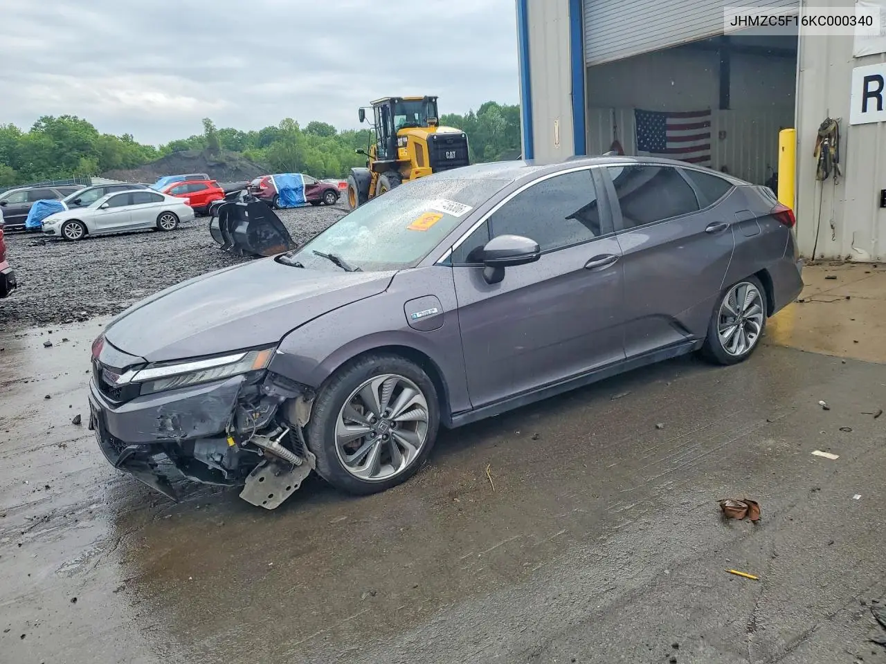2019 Honda Clarity VIN: JHMZC5F16KC000340 Lot: 57456306