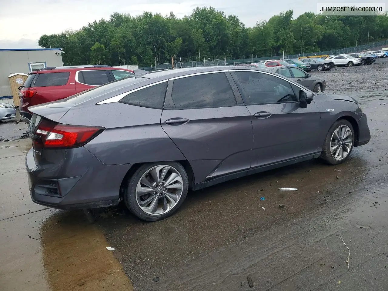 2019 Honda Clarity VIN: JHMZC5F16KC000340 Lot: 57456306