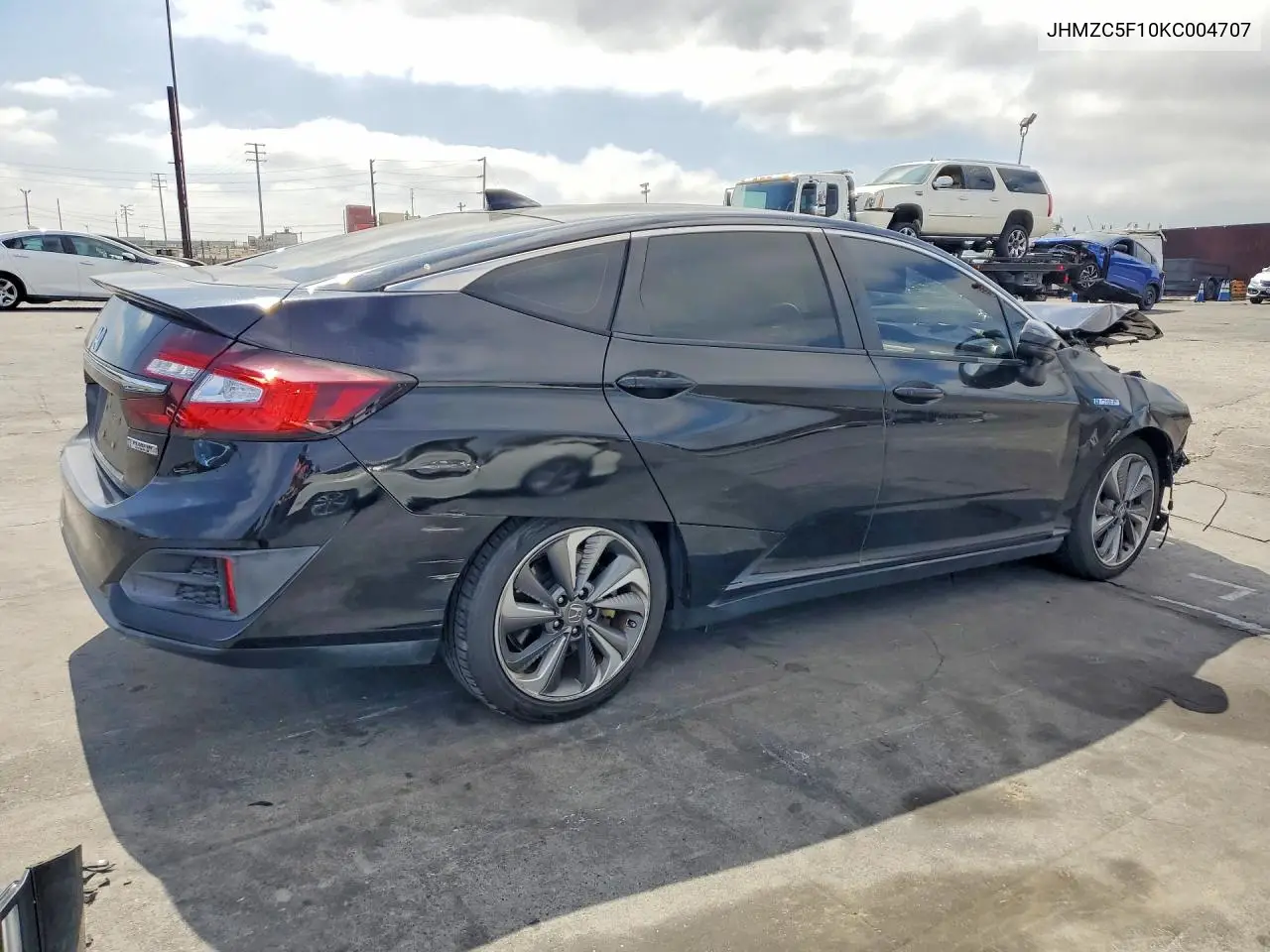 2019 Honda Clarity VIN: JHMZC5F10KC004707 Lot: 57716136