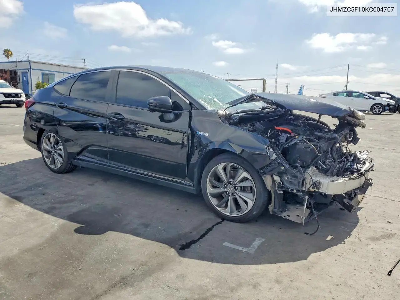 2019 Honda Clarity VIN: JHMZC5F10KC004707 Lot: 57716136