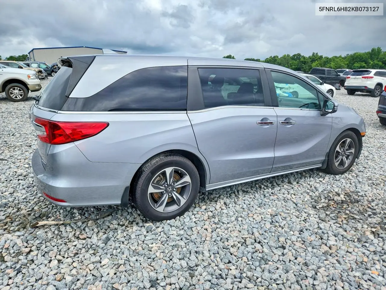 2019 Honda Odyssey Touring VIN: 5FNRL6H82KB073127 Lot: 57774876